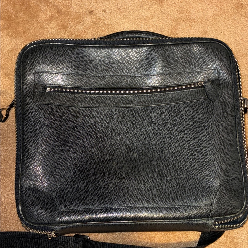 Louis Vuitton Armand Taurillon Leather Black Briefcase - Picture 5 of 9